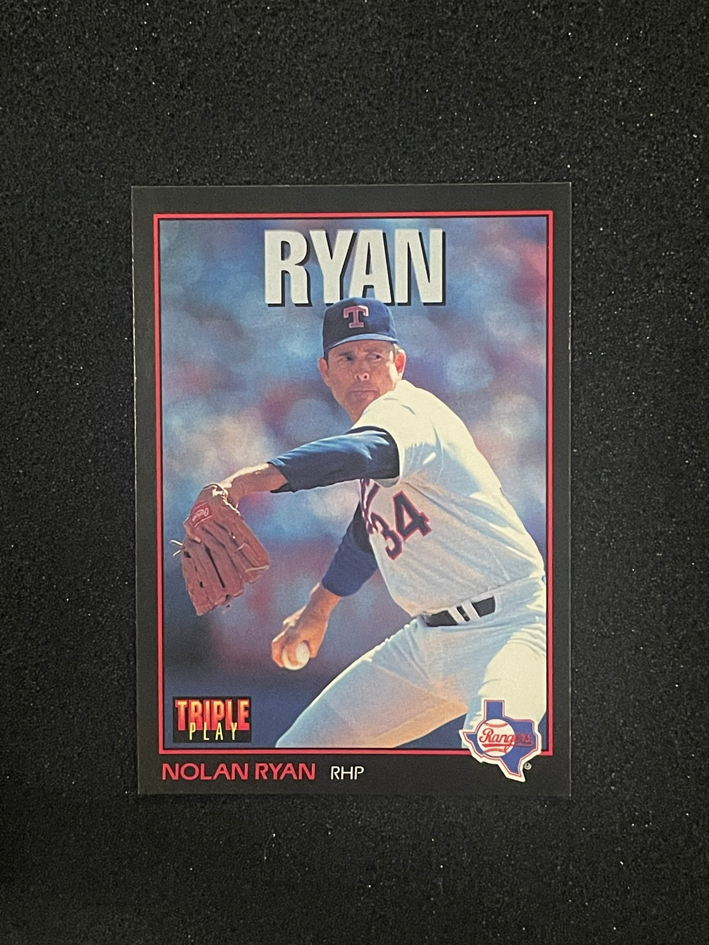 1993 Leaf Triple Play Nolan Ryan #96 Texas Rangers Baseball Card