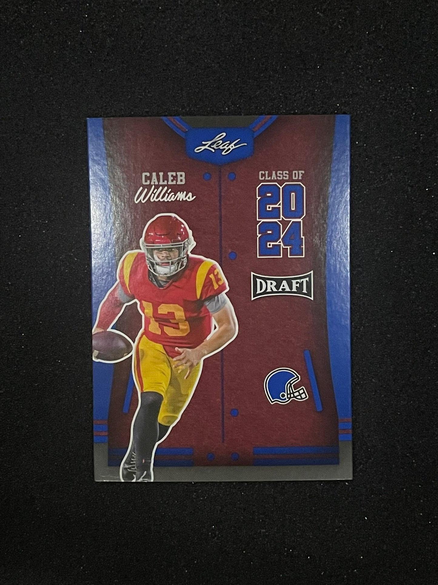 2023 Leaf Draft Caleb Williams “Class of 2024” Rookie Card – USC Trojans – Football
