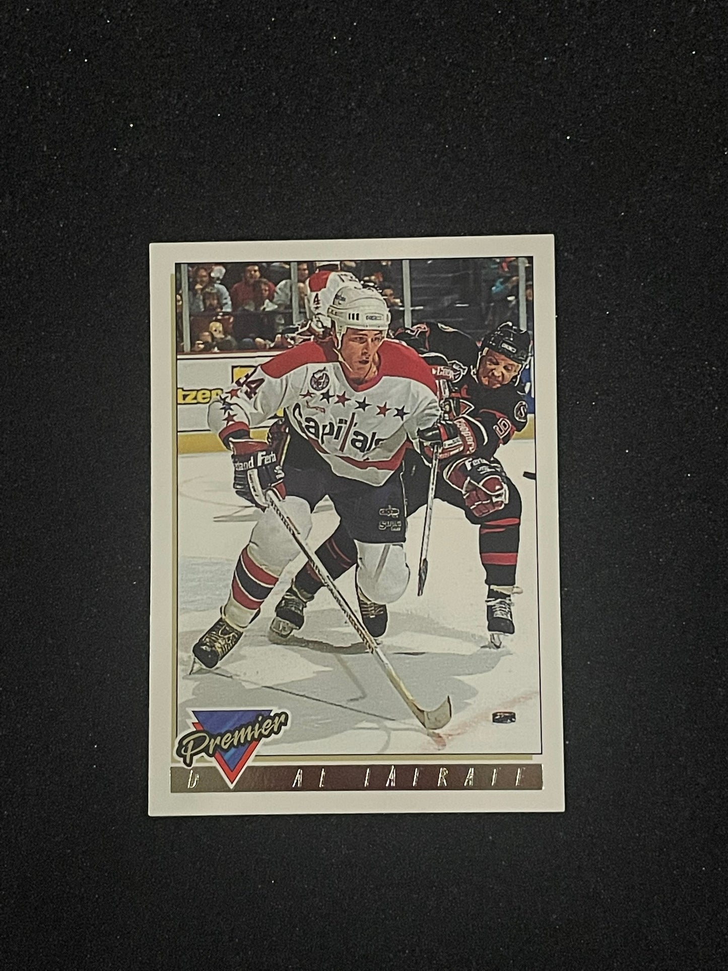 1993 Topps Premier Al Iafrate Washington Capitals Hockey Card