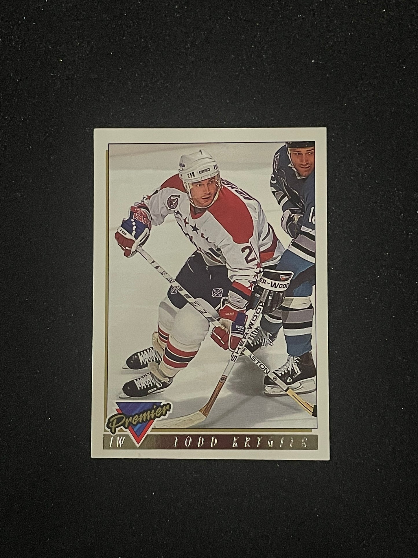 1993 Topps Premier Todd Krygier #188 | Washington Capitals