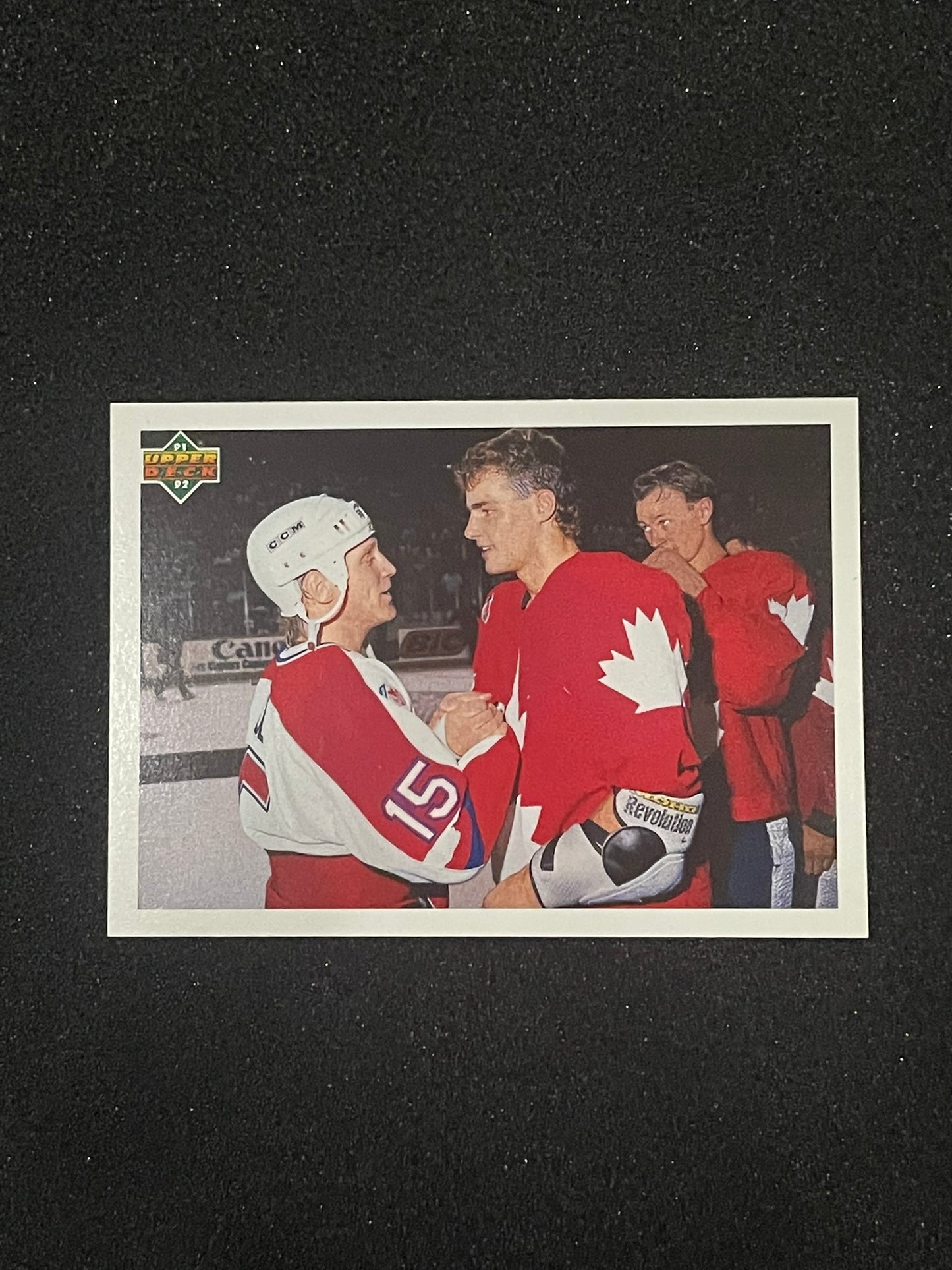 1991 Upper Deck Canada Cup Checklist #7 – Brett Hull & Eric Lindros – Hockey Card