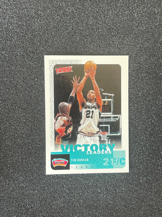 2000 Upper Deck Victory Leaders Tim Duncan #255 – San Antonio Spurs