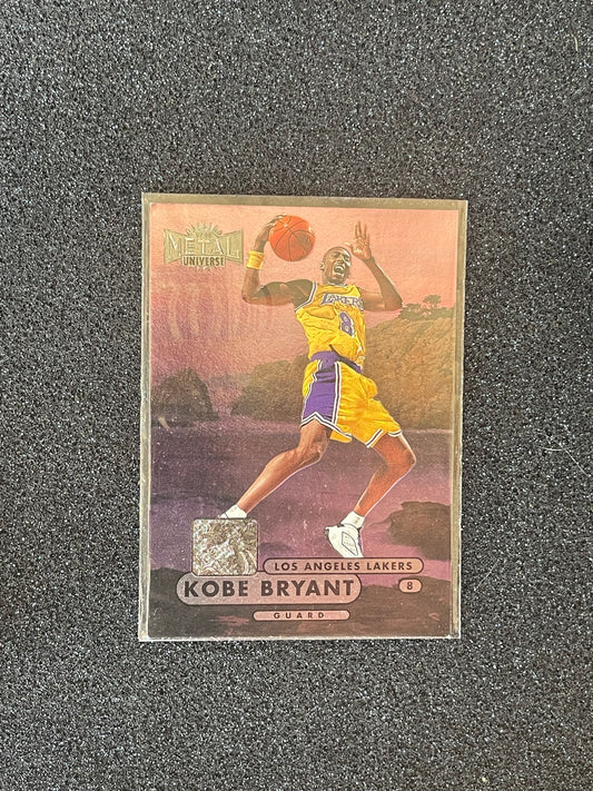 1998 SkyBox Metal Universe Kobe Bryant #86 Los Angeles Lakers Basketball Card