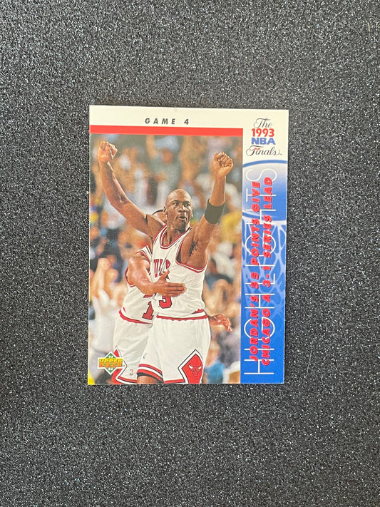1993 Upper Deck Michael Jordan NBA Finals Game 4 #201 – 55 Points vs Suns