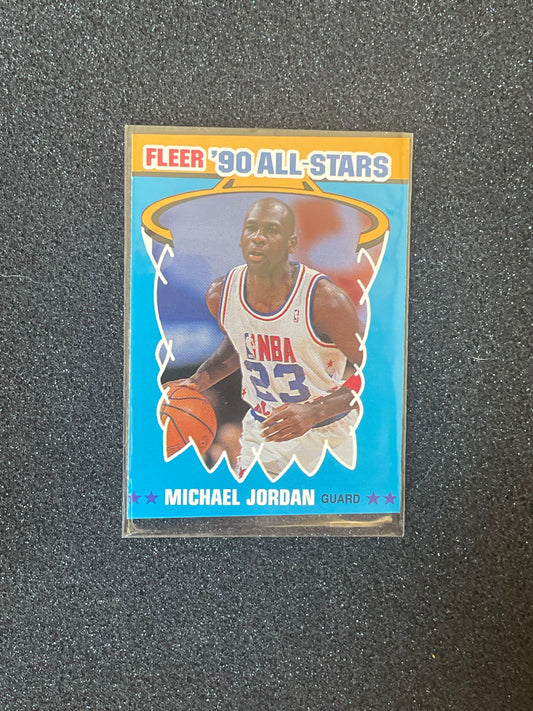 1989 Fleer All-Stars Sticker #3 Michael Jordan – Chicago Bulls Legend