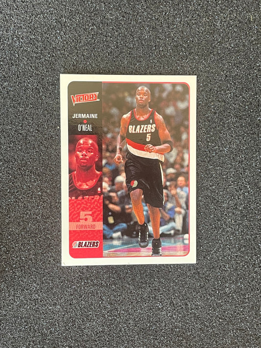 1999-00 Upper Deck Victory Jermaine O’Neal #173 Trail Blazers Basketball Card
