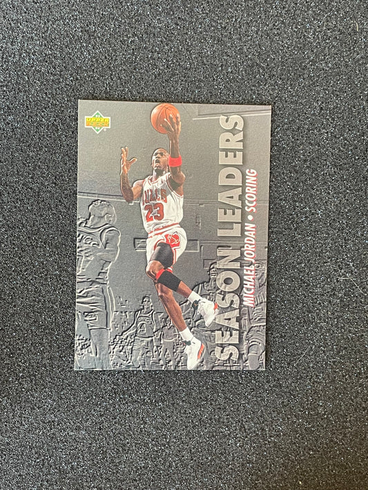 1993-94 Upper Deck Michael Jordan Season Leaders #166 – Chicago Bulls