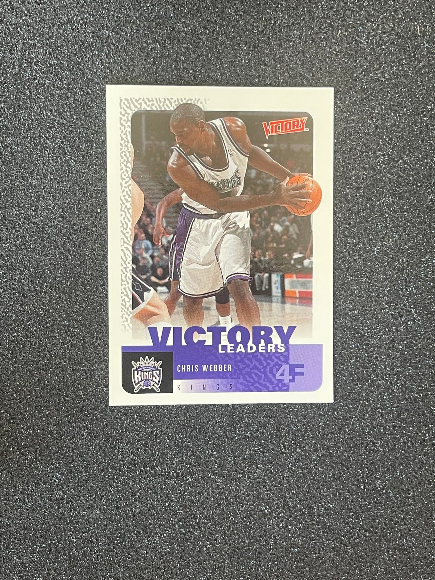1999-00 Upper Deck Victory Leaders #254 Chris Webber – Sacramento Kings
