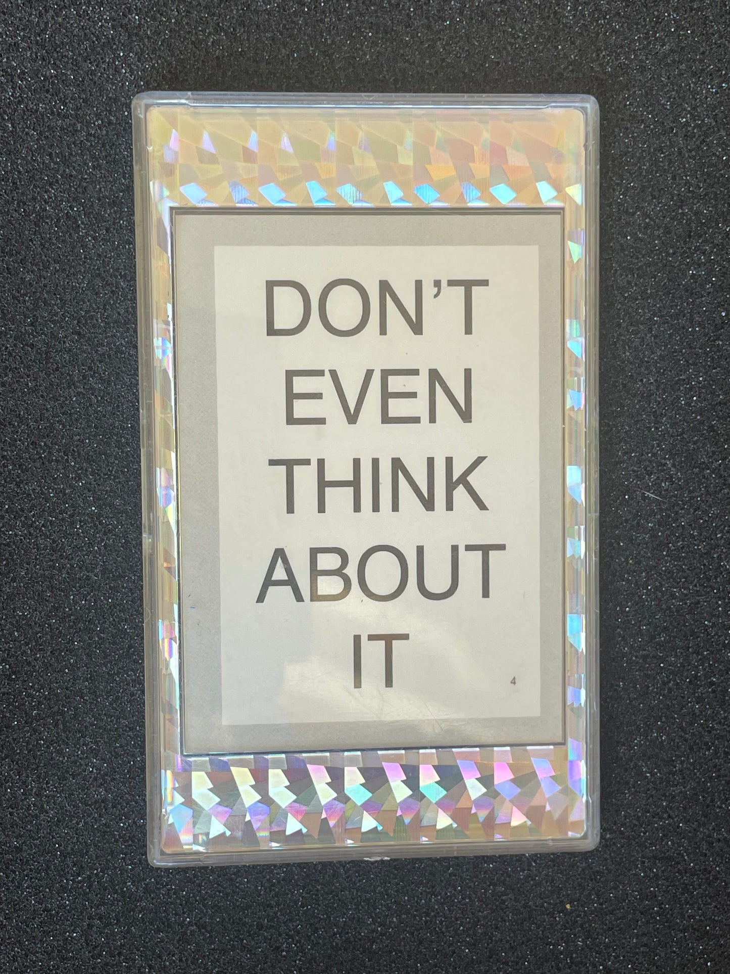 Shaquille O’Neal “Don’t Even Think About It” Pepsi Promo Card – Holographic Border