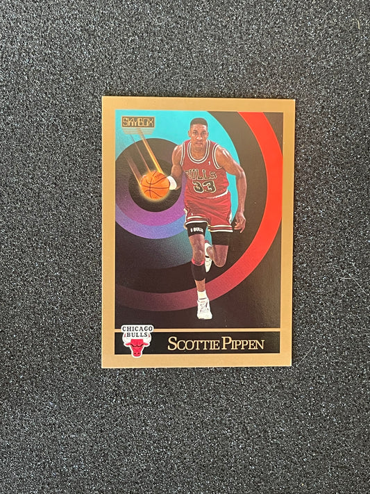 1990 SkyBox Scottie Pippen #46 Chicago Bulls Basketball Card