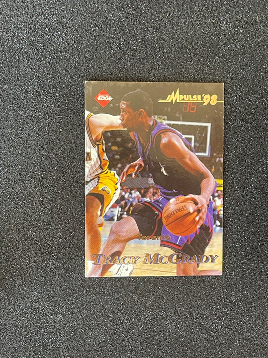 1998-99 Collector’s Edge Impulse Vince Carter / Tracy McGrady Dual Card #94 – Raptors