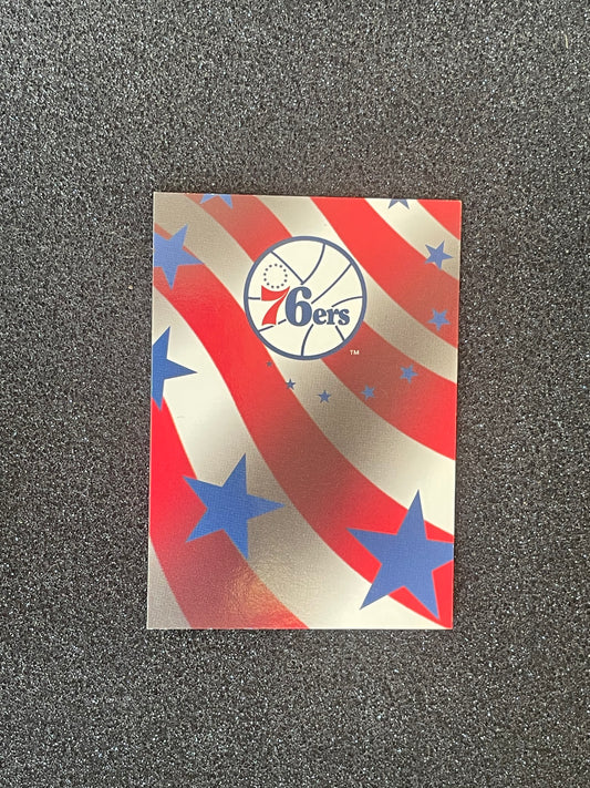 1994-95 SkyBox NBA Hoops Team Trivia Card – Philadelphia 76ers (#410)