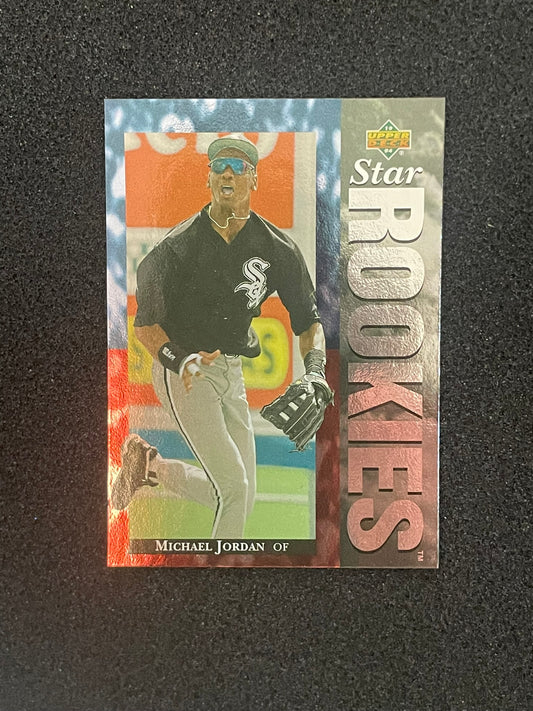1994 Upper Deck Star Rookies Michael Jordan Baseball Card #19 – Chicago White Sox