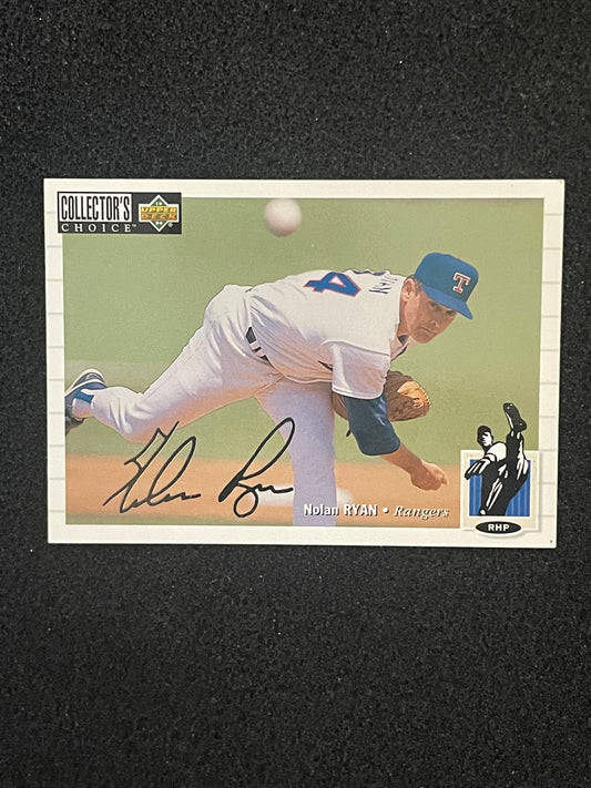 1993 Upper Deck Collector’s Choice Nolan Ryan #249 – Texas Rangers Career Stat Card