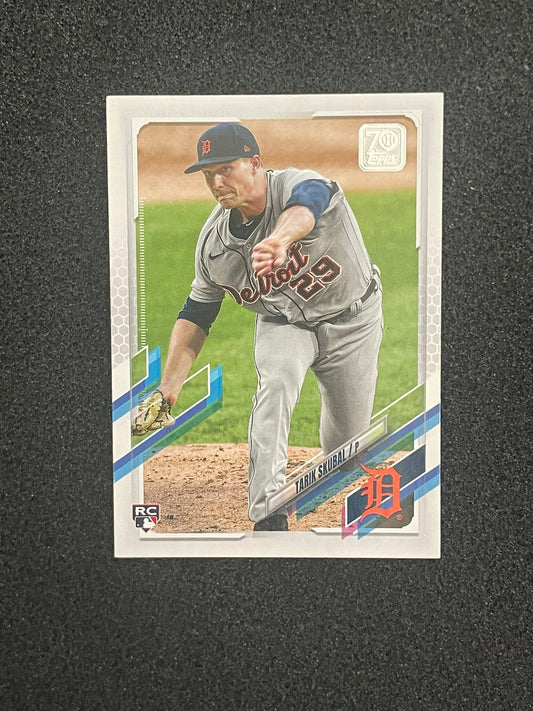 2021 Topps Tarik Skubal Rookie Card #92 – Detroit Tigers (RC)