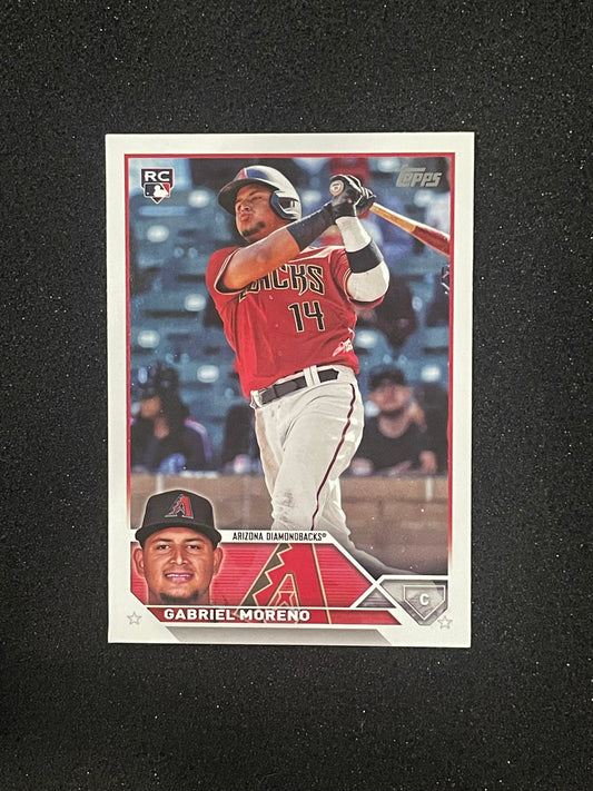 2023 Topps Update #US161 Gabriel Moreno Rookie Card – Arizona Diamondbacks RC