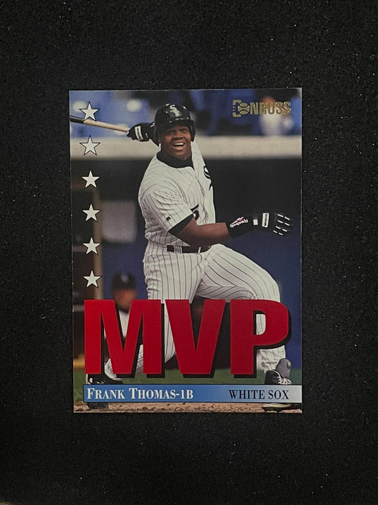 1993 Donruss MVP Frank Thomas #18 of 28 Insert – Chicago White Sox