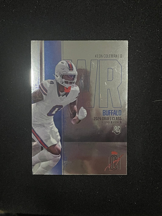 2024 Topps Draft Class Keon Coleman Rookie Insert #RCV-13 | Buffalo Bills