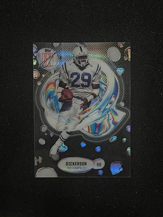 2025 Topps Cosmic Chrome Eric Dickerson “Fantasy Focus” Insert – Indianapolis Colts