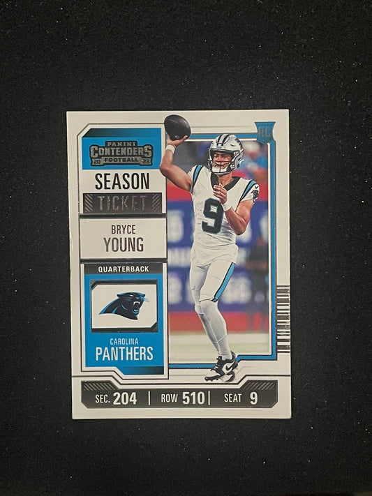 2023 Panini Contenders Bryce Young Rookie Card – Carolina Panthers