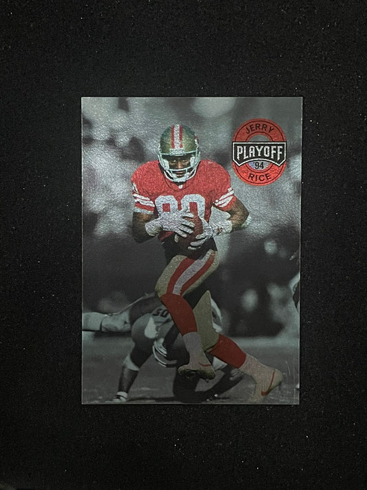 1994 Playoff Jerry Rice #186 San Francisco 49ers Football Card