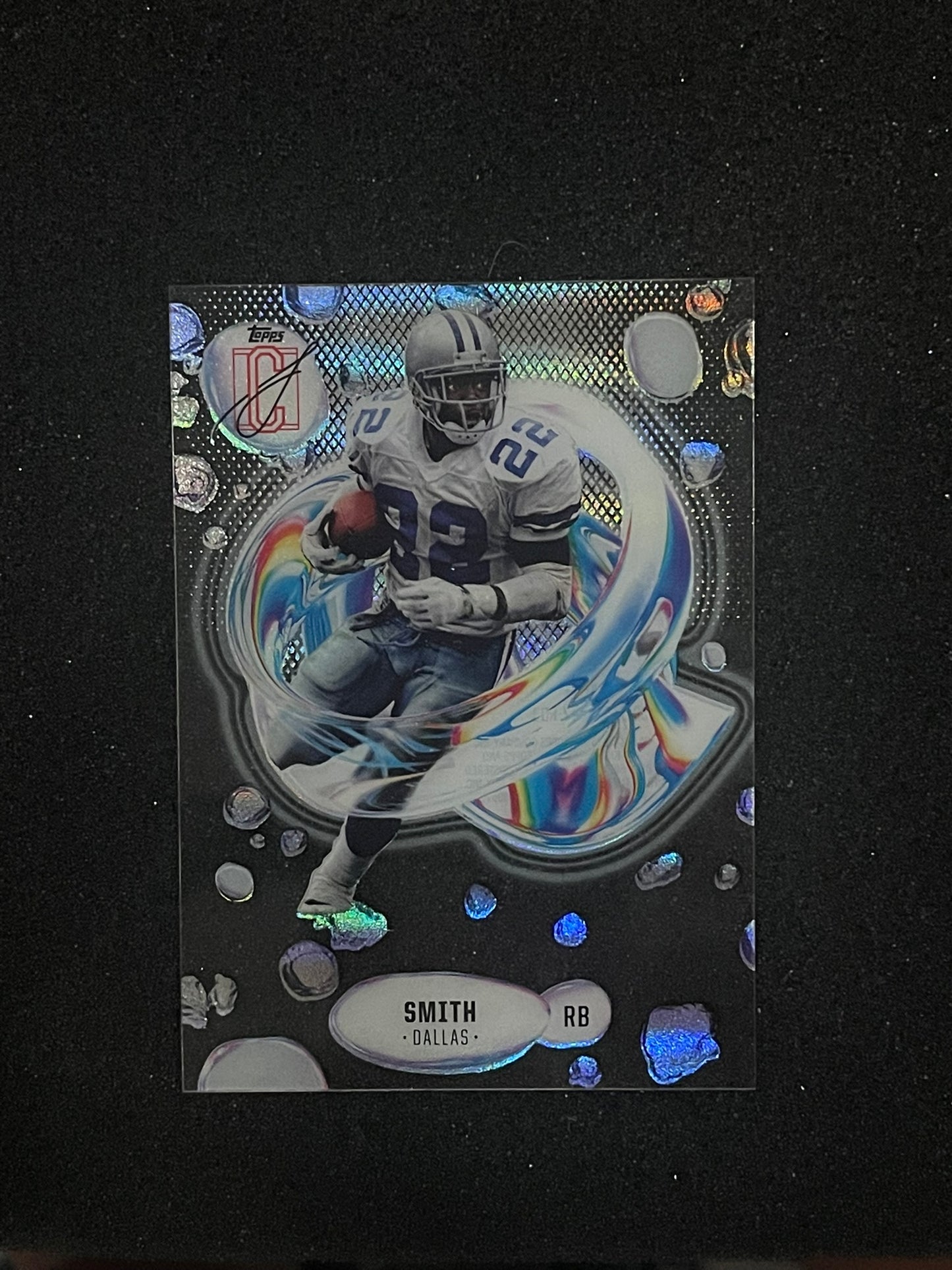 2024 Topps Signature Class Emmitt Smith F-17 Foil Insert – Dallas Cowboys