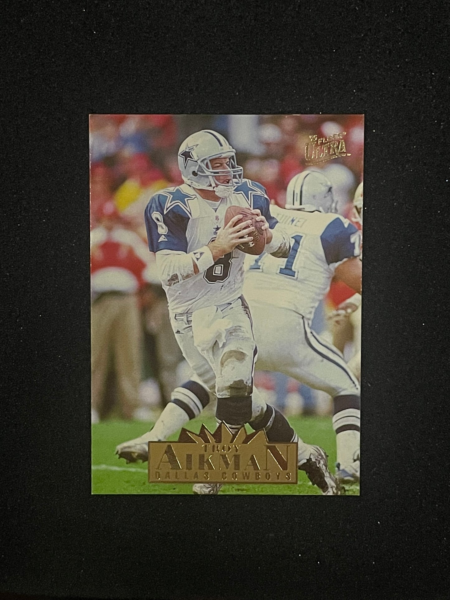 1995 Fleer Ultra Troy Aikman #71 Dallas Cowboys Football Card
