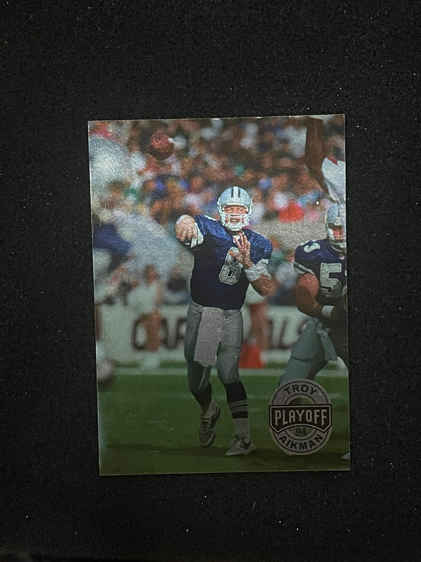 1994 Playoff #25 Troy Aikman Dallas Cowboys Football Card – NM Base