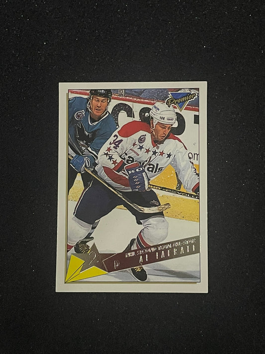 1993-94 Topps Premier Ray Bourque #172 NHL First Team All-Star Insert Hockey Card