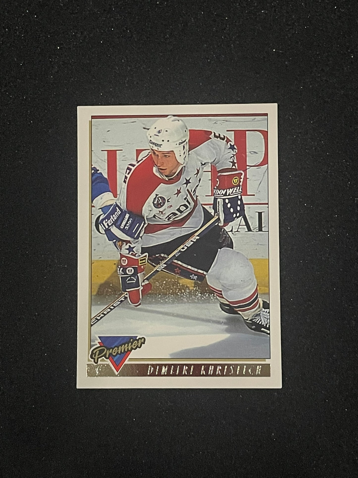 1993 Topps Premier Dimitri Khristich #210 | Washington Capitals