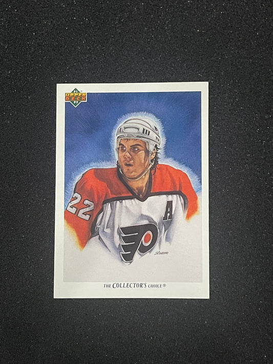 1991-92 Upper Deck Rick Tocchet Collector’s Choice Art Card – Philadelphia Flyers