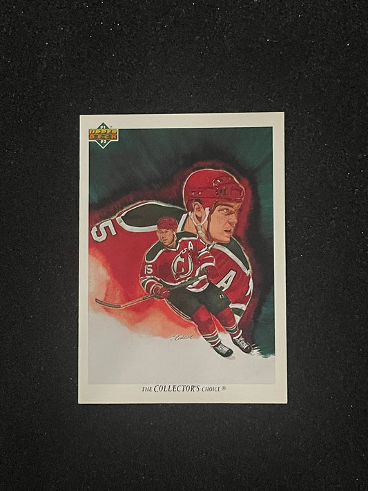 1991 Upper Deck Collector’s Choice John MacLean #88 New Jersey Devils Insert Hockey Card